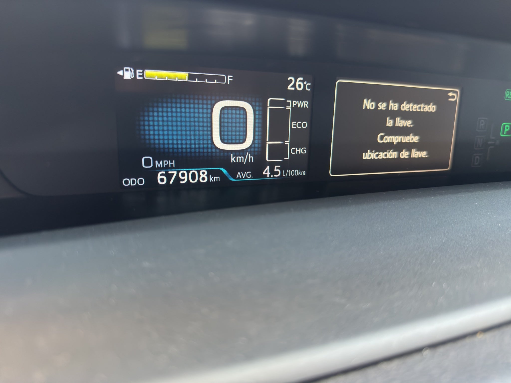 2019 Toyota Prius 1.8 Base Hibrido Cvt