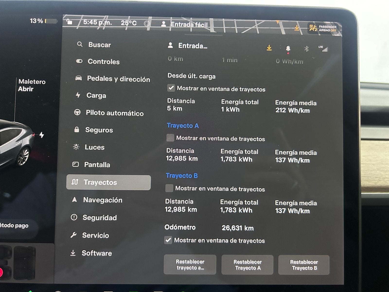 2020 Tesla Model 3 Standard Plus 285 CV