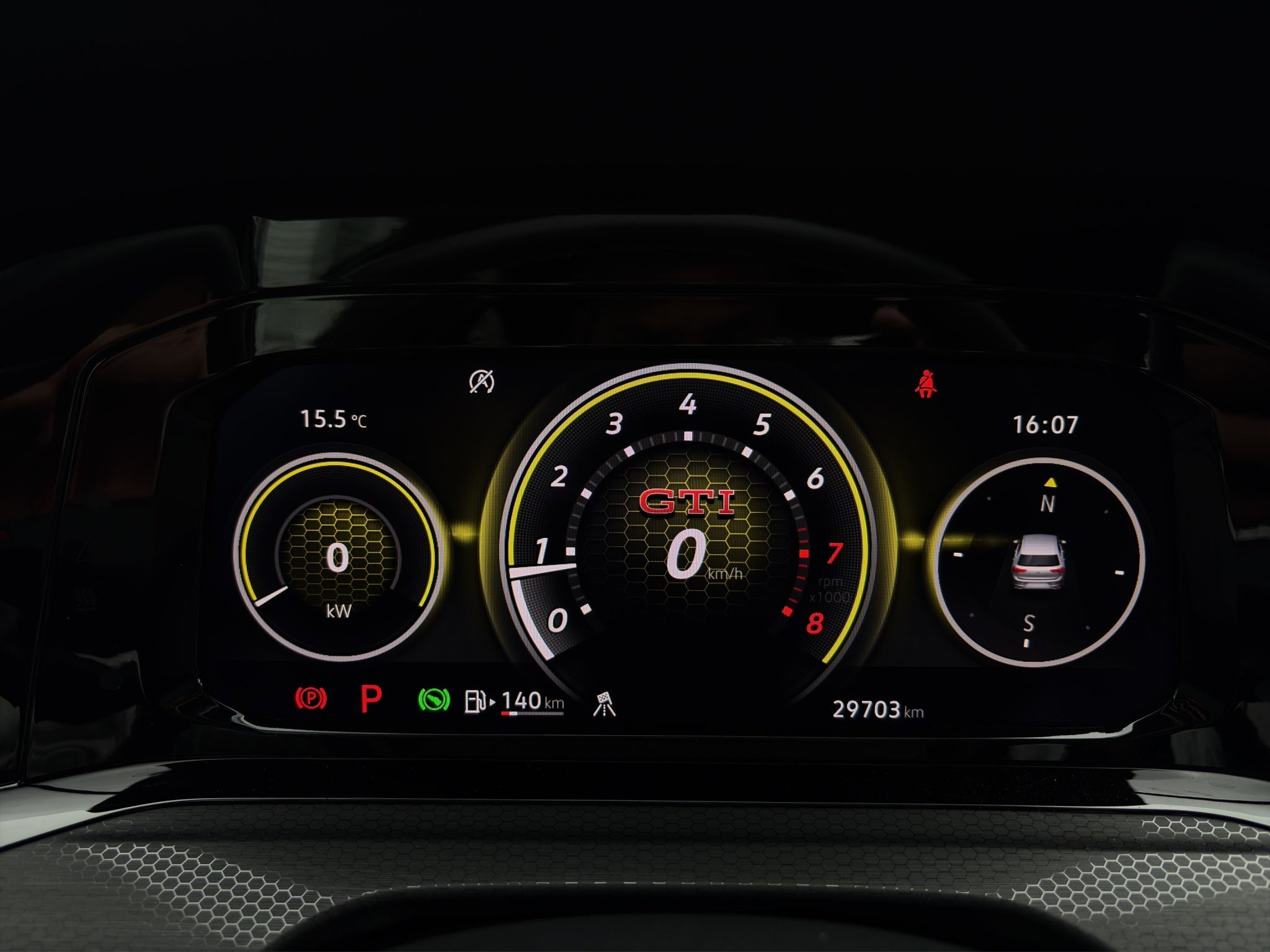 2024 Volkswagen Golf 2.0 GTI Dsg Navegación Piel At
