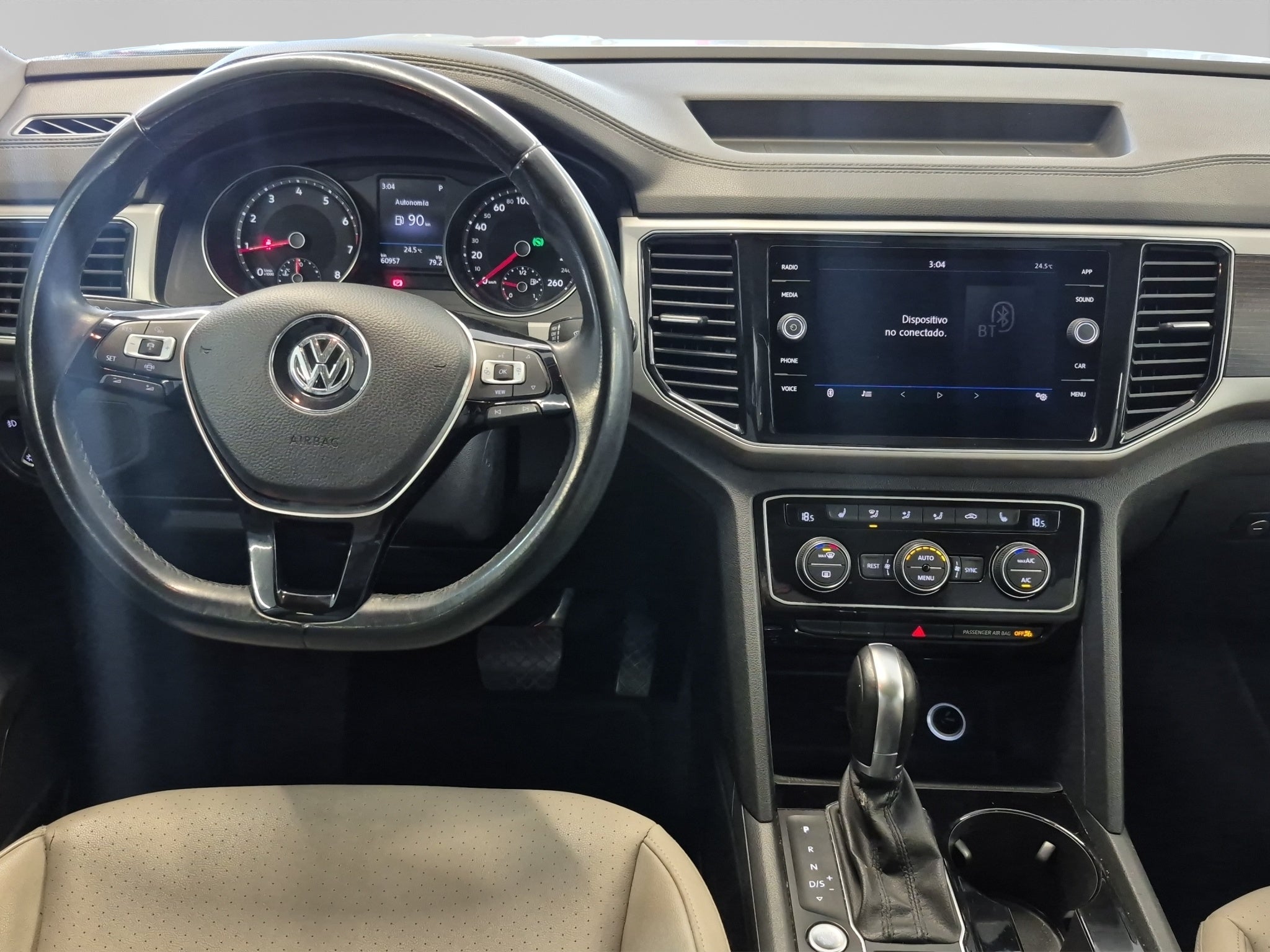 2019 Volkswagen Teramont 3.6 Gt V6 Comfortline Plus 5p At