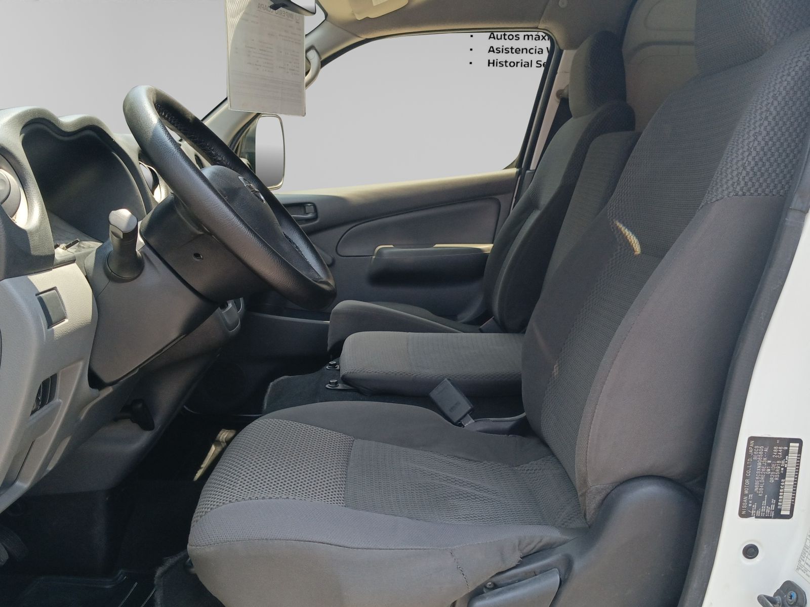 2022 Nissan Urvan 2.5 Panel Ventanas Amplia Paquete Seguridad Mt