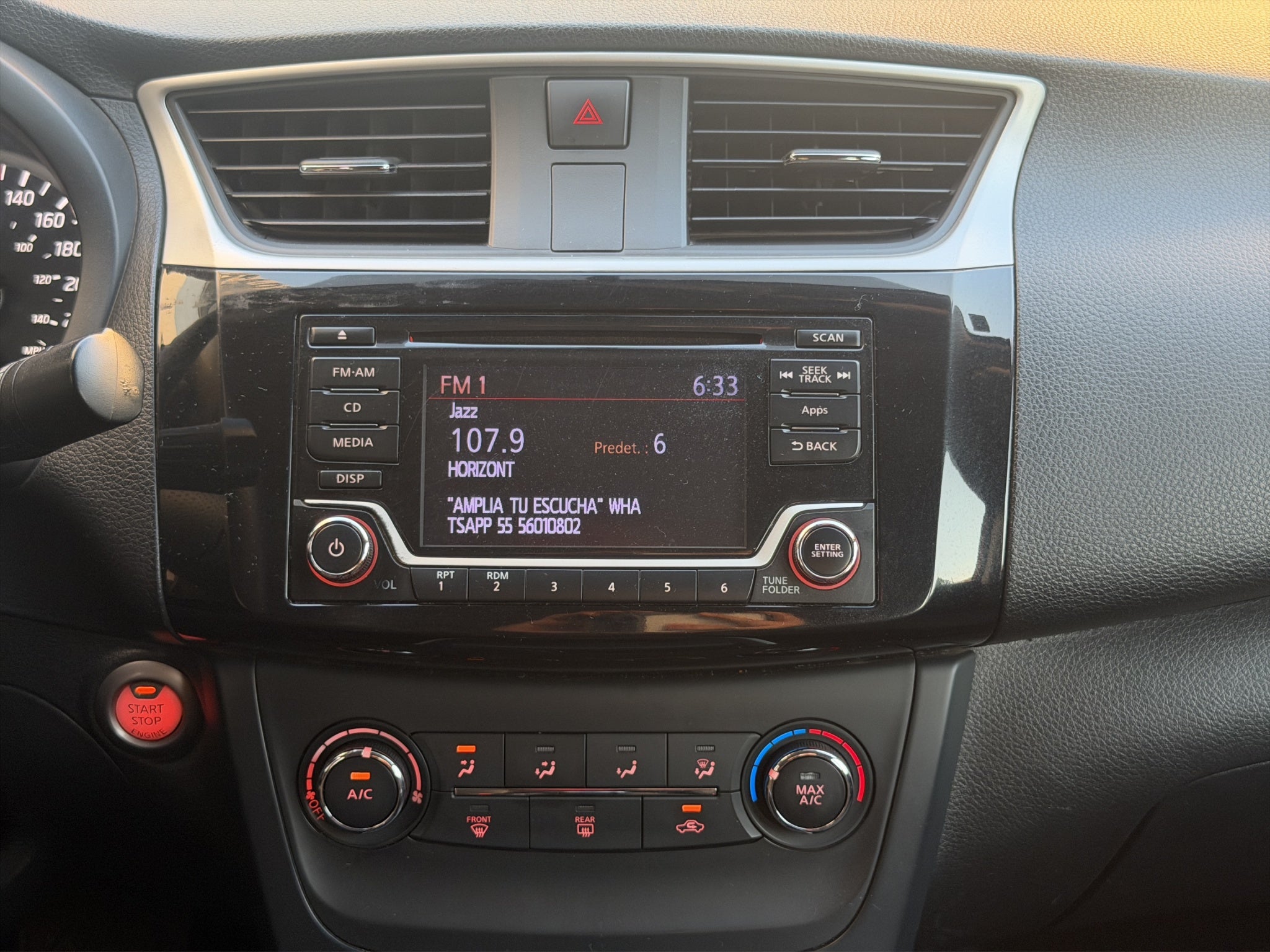 2019 Nissan Sentra 1.8 Advance At