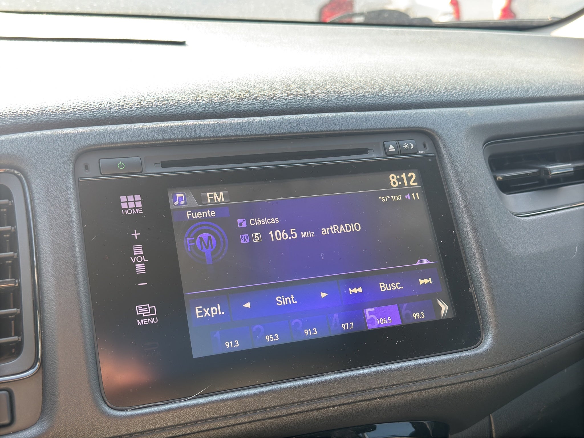 2018 Honda HR-V 1.8 Touring Piel Qc Cvt