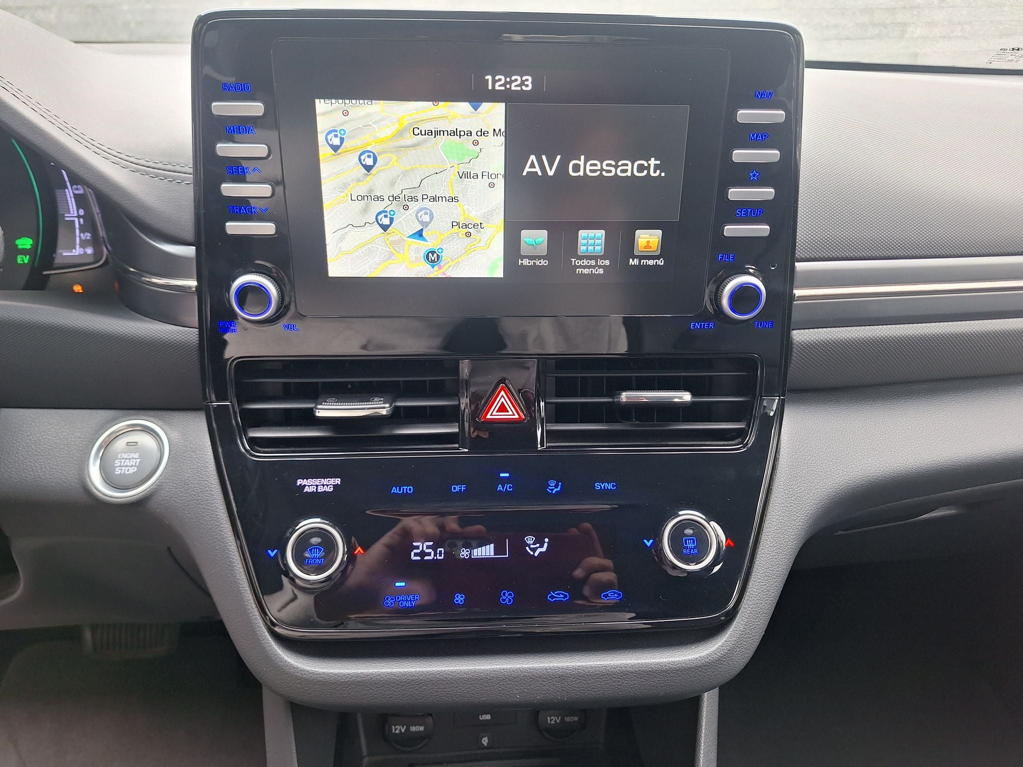 2020 Hyundai Ioniq 1.6 Limited Híbrido Piel At