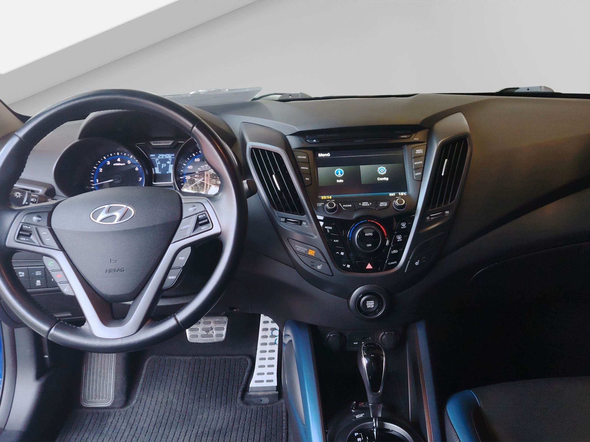 2015 Hyundai Veloster 1.6 Gls Turbocargado At
