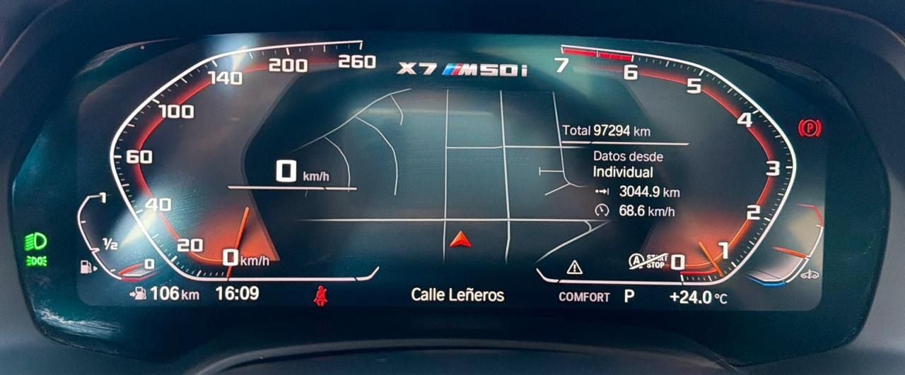 2022 BMW X7 M50i V8 Biturbo 4x4 At